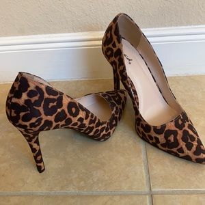 Qupid Leopard Pumps - 11